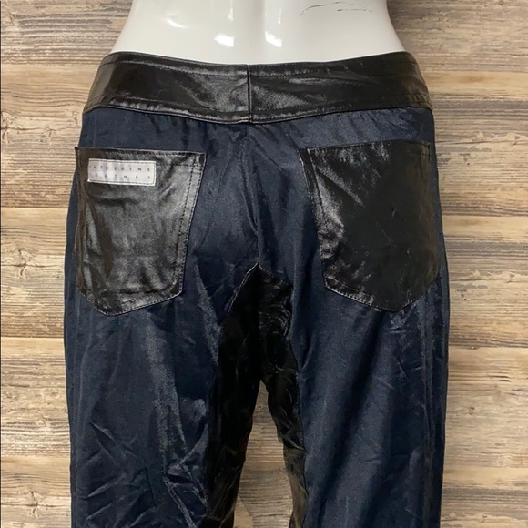 Catherine Coatney PVC & Satin Pants NWT G11 - Picture 3 of 4
